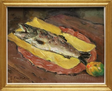 Alfio Paolo Graziani — Natura morta con pesce